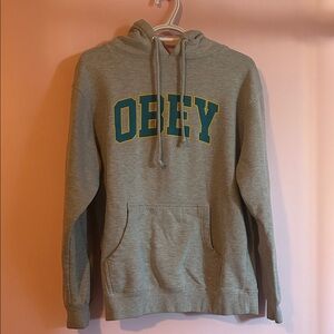 Obey Gray Hoodie